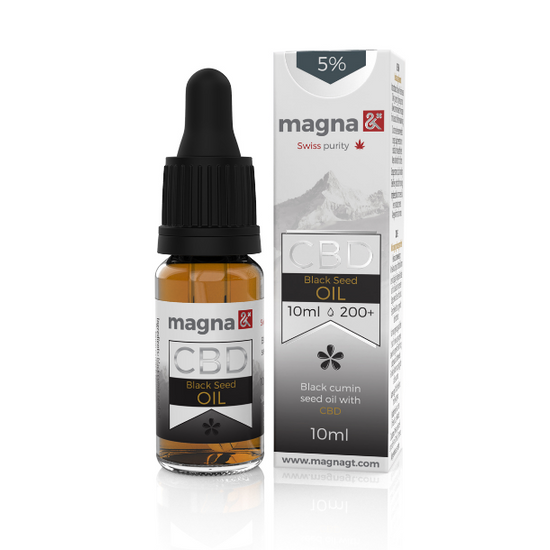 Magna CBD olaj 5% (fekete köménymagolaj) 10ml