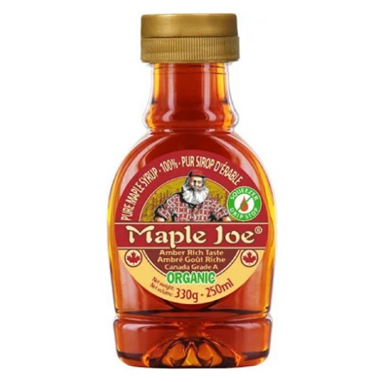 Maple Joe bio kanadai juharszirup cseppmentes, 330 g