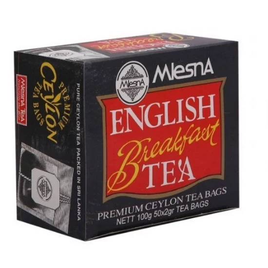 Mlesna english breakfast tea 50 filter