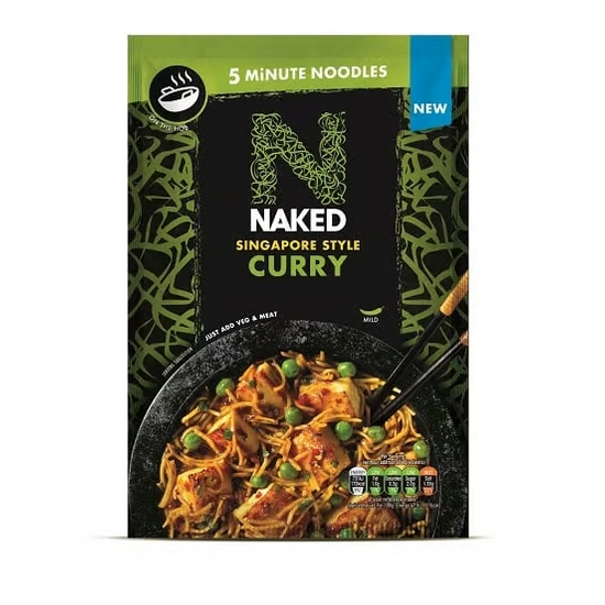 Naked 5 perces wok tészta szingapúri curry, 100 g