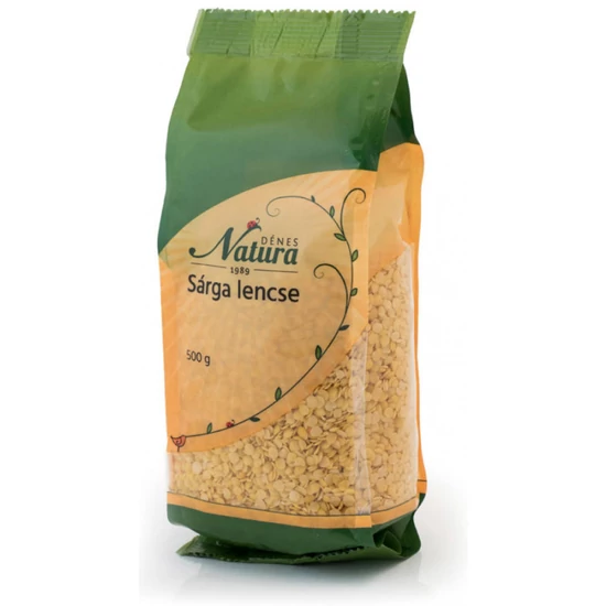 Natura sárga lencse, 500 g