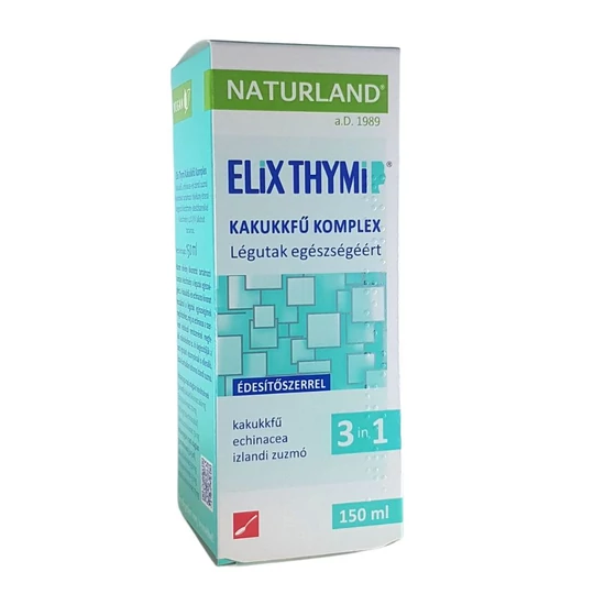 Naturland elix thymi kakukkfű komplex 3in1 150 ml