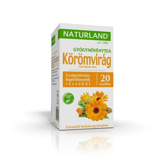 Naturland körömvirág tea filteres 20x0,8g 16 g