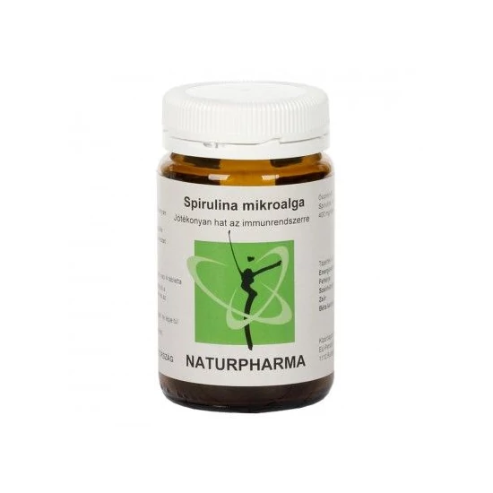 Naturpharma Spirulina mikroalga kapszula, 120 db