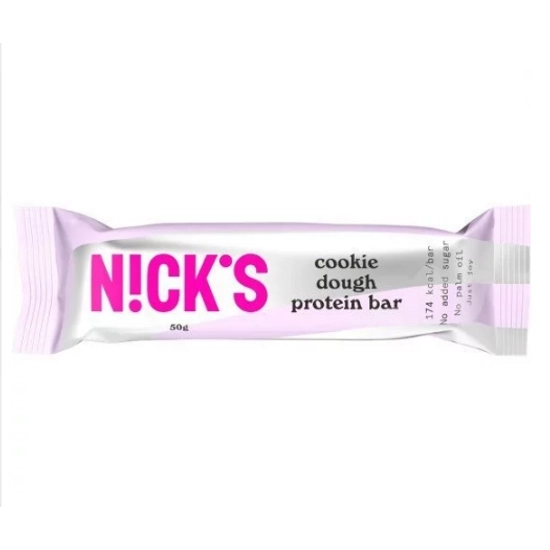 Nick's cookies dough protein szelet, 50 g