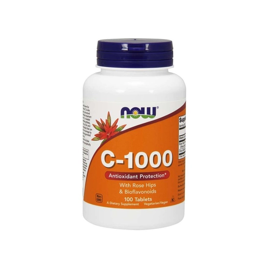 Now C-vitamin 1000 kapszula + Bioflavonoid, 100 db