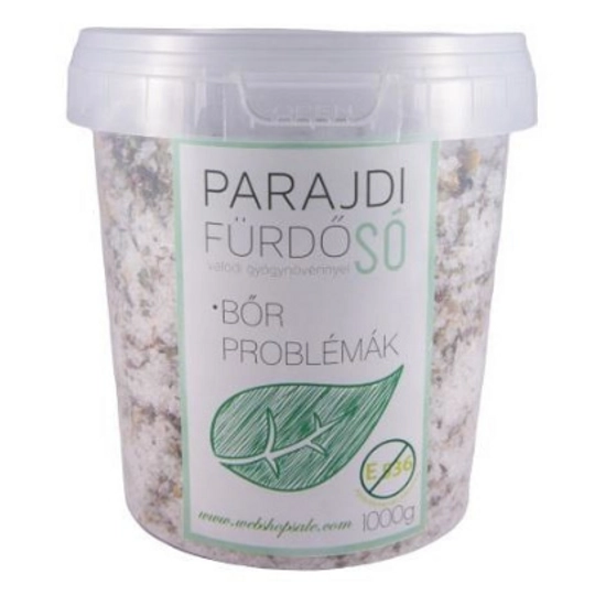 Parajdi sókincsek - Parajdi fürdősó (bőrproblémákra), 1000 g