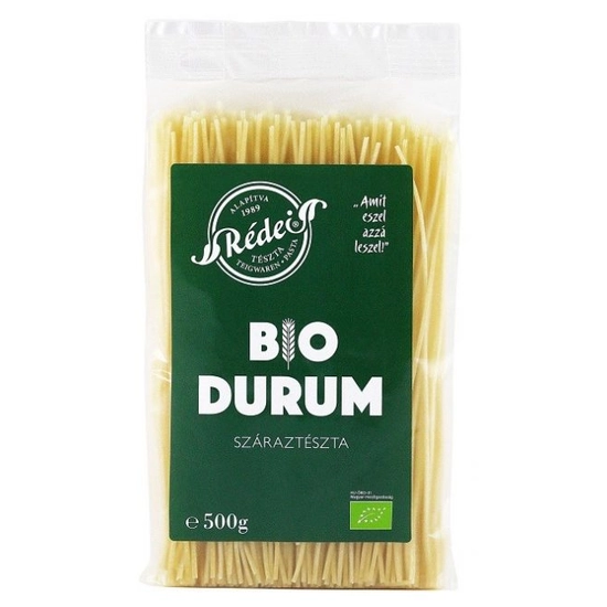 Rédei bio tészta durum fehér spagetti 500 g