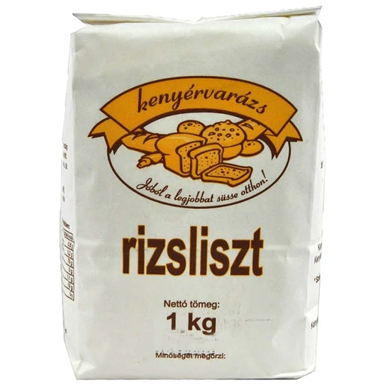 Kenyérvarázs gluténmentes rizsliszt, 1 kg