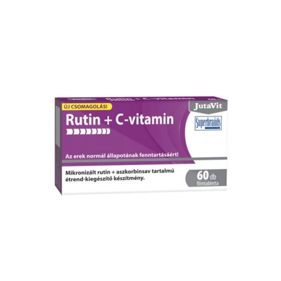 JutaVit Rutin + C-vitamin tabletta, 50 + 10 db