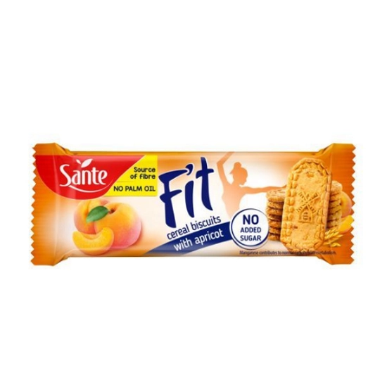Sante cookies breakfast hozzáadott cukor nélkül barackos 50 g