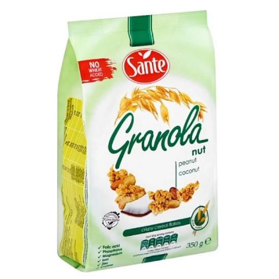Sante granola mogyoró-kókusz, 350 g