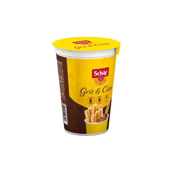 Schar gluténmentes gris&amp;ciocc grissini mogyorókrémmel 52 g