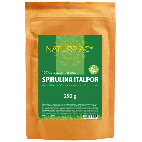 Naturpiac Spirulina italpor, 250 g