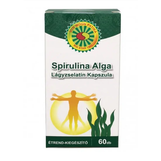 Sun moon spirulina kapszula, 60 db