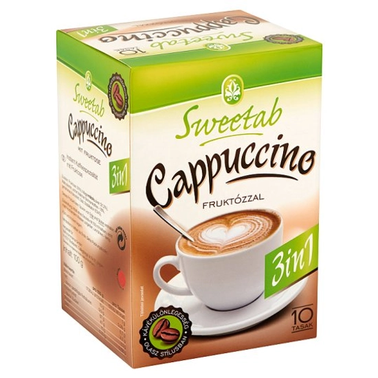 Sweetab cappuccino por 10db, 100 g