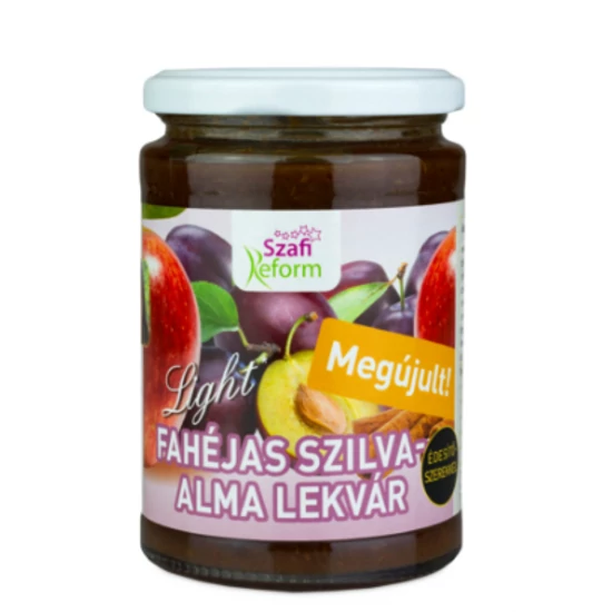 Szafi Reform fahéjas szilva-alma lekvár, 350 g