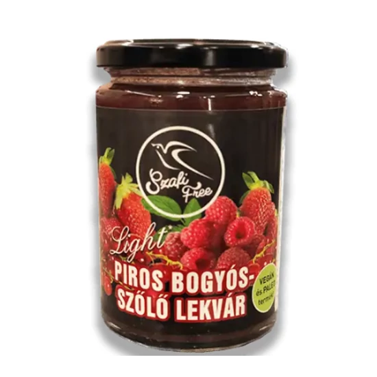 Szafi Free piros bogyós szőlő lekvár, 350 g