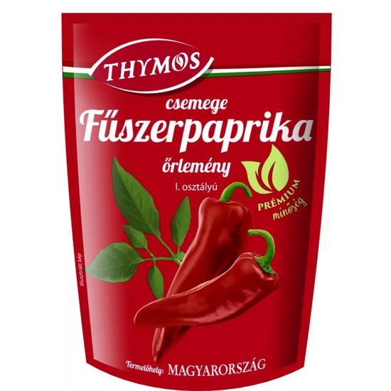 Thymos fűszerpaprika édes I.o., 50 g