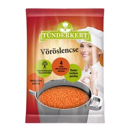 Tündérkert vörös lencse, 400 g