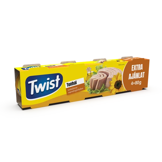 Twist tonhaltörzs napraforgóolajban 240 g