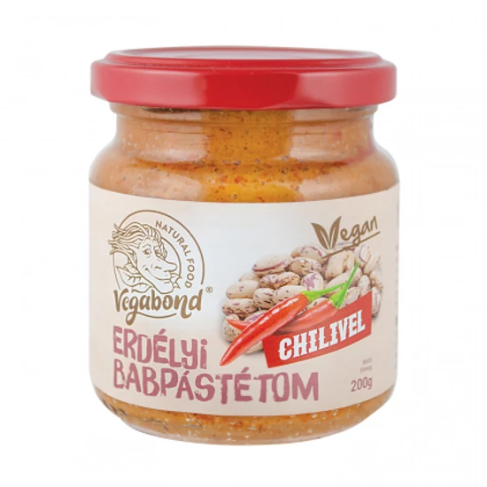 Vegabond Erdélyi babpástétom chilivel, 200 g