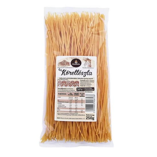 Vinczéné szénhidrátcsökkentett tészta spagetti, 250 g