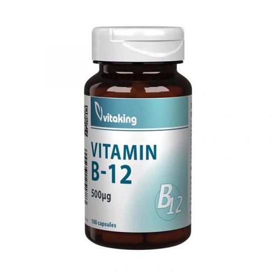 Vitaking B12 vitamin 500 mcg kapszula, 100 db