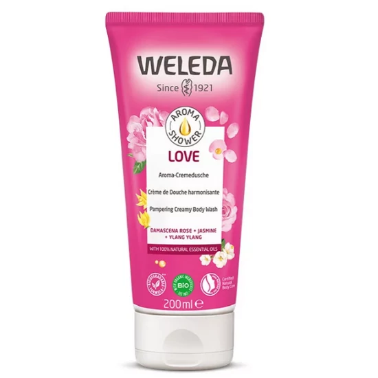 Weleda szeretet aroma tusfürdő gél 200 ml