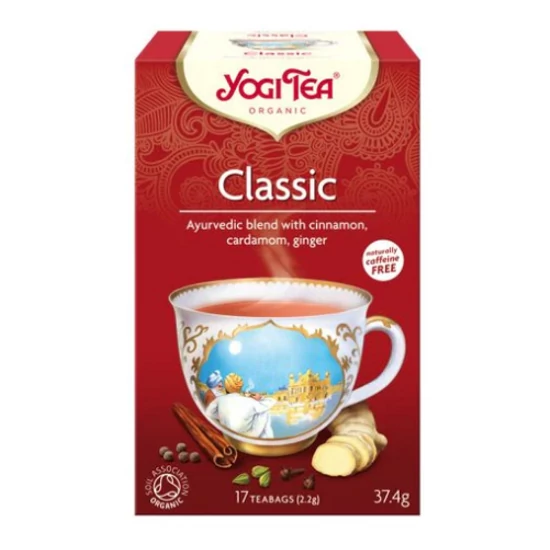 Yogi bio tea klasszikus fahéjjal 17x2,2g 31 g