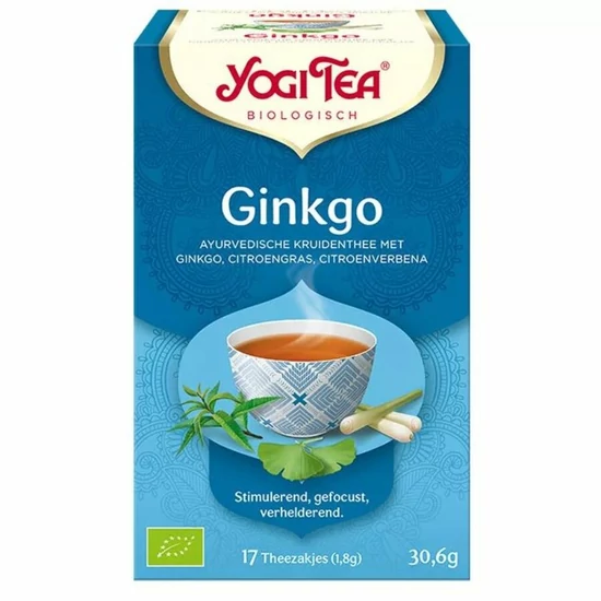 Yogi bio tea ginkgo 17x1,8g 31 g