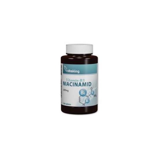 Vitaking B3-Niacinamid 500mg, 100 db tab