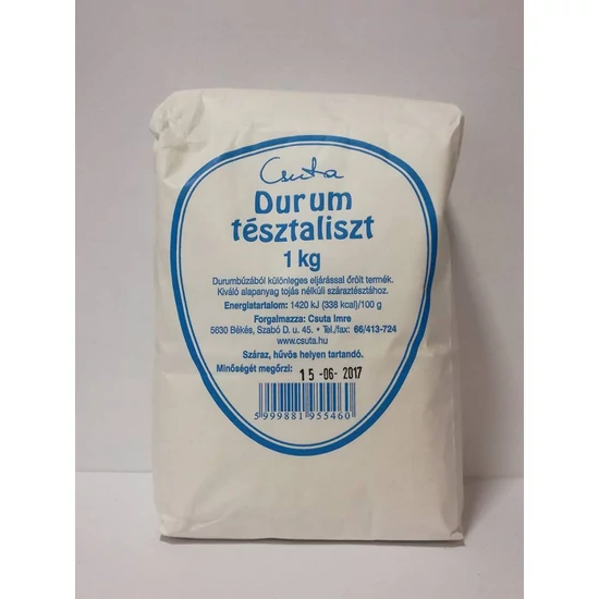 Durum tésztaliszt 1 kg, Csuta