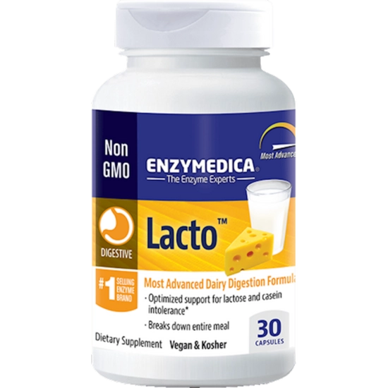 Enzymedica Lacto Laktáz és proteáz enzim kapszula, 30db