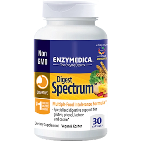 Enzymedica Digest Spectrum enzimkeverék kapszula ételintoleranciára, 30db