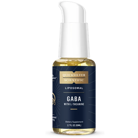 Quicksilver Scientific Liposzómás GABA + L-Theanine étrendkiegészítő, 50ml
