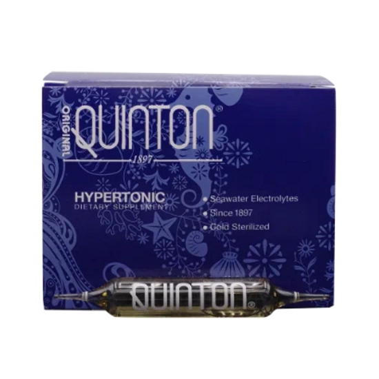 Quicksilver Scientific Original Quinton Hipertóniás tengervíz ampulla, 30db