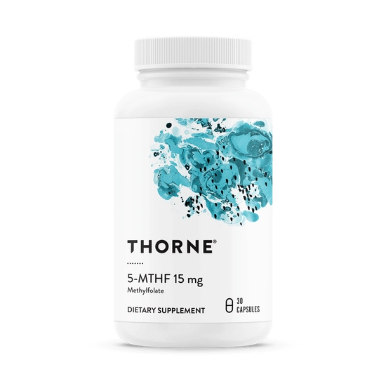 Thorne 5-MTHF, folát, 15 mg, 30 db