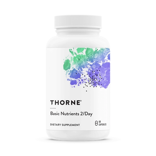 Thorne Basic Nutrients 2/Day multivitamin kapszula, 60db