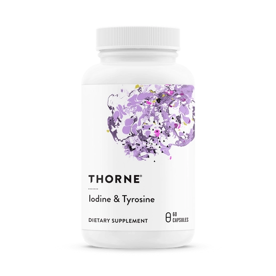 Thorne Iodine &amp; Tyrosine kapszula, 60db