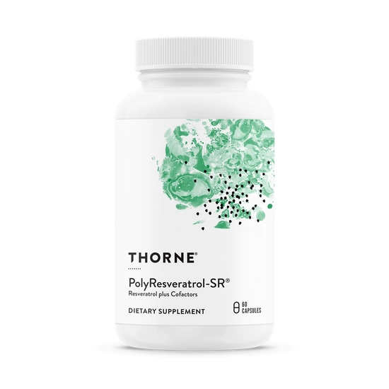 Thorne PolyResveratrol-SR, egészséges öregedés, 60 db