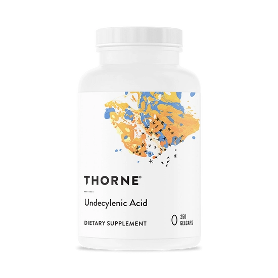 Thorne Undecylenic Acid - Undecilénsav gélkapszula, 250db 