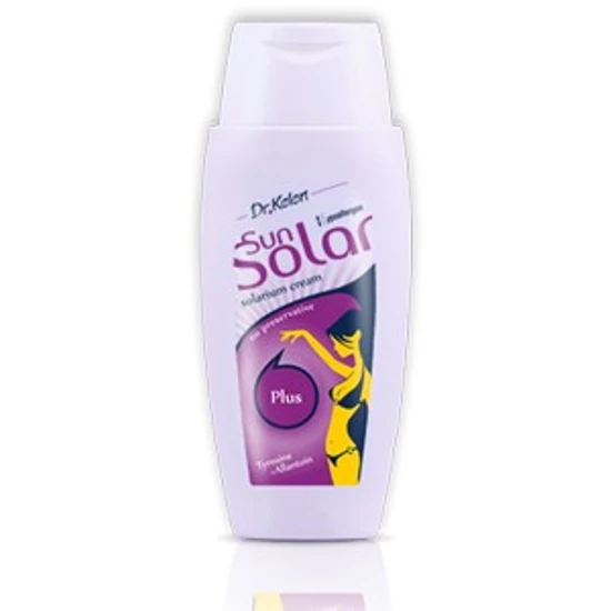 Dr. Kelen SunSolar Plus szoláriumkrém maximális bőrvédelemmel, 150 ml