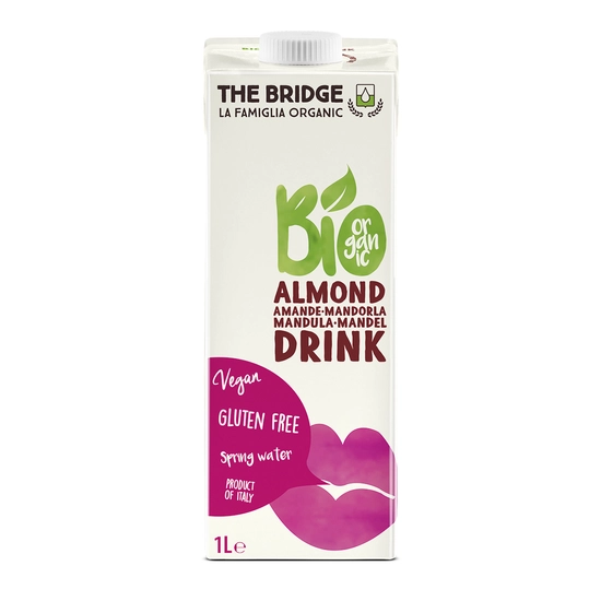 The Bridge bio mandula ital, 1000 ml - édesített