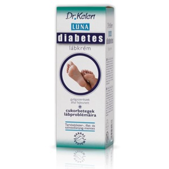 Dr. Kelen Luna Diabetes lábkrém cukorbetegek részére, 100 ml