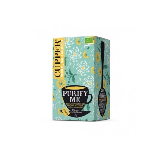 Cupper bio purify me tea tisztító méregtelenítő 20 db 38 g