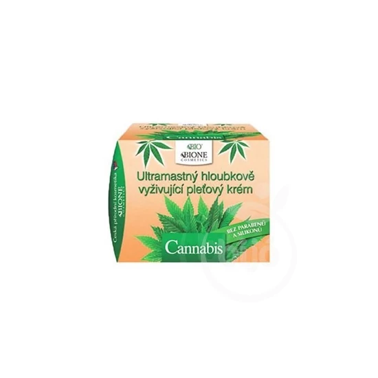 Bione cannabis tápláló arckrém száraz fáradt bőrre 51 ml