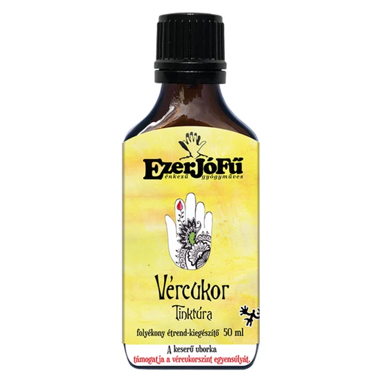 EzerJóFű Vércukor tinktúra, 50 ml