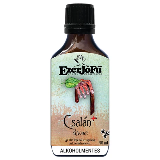 EzerJóFű Csalán+ kivonat, 50 ml