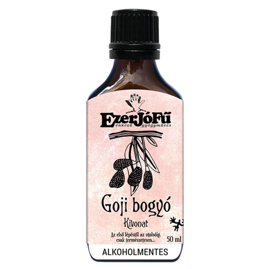 EzerJóFű Goji bogyó kivonat, 50 ml